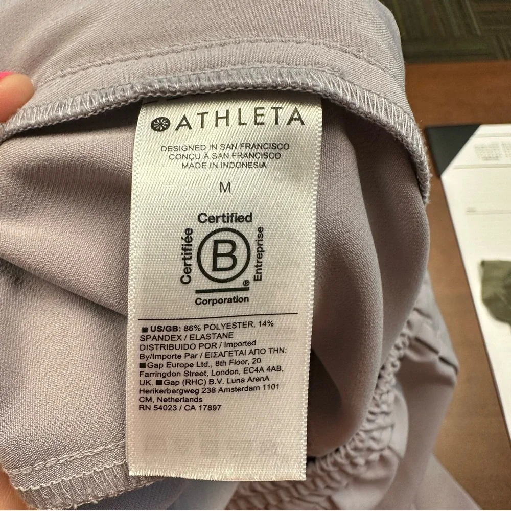Athleta light lavender